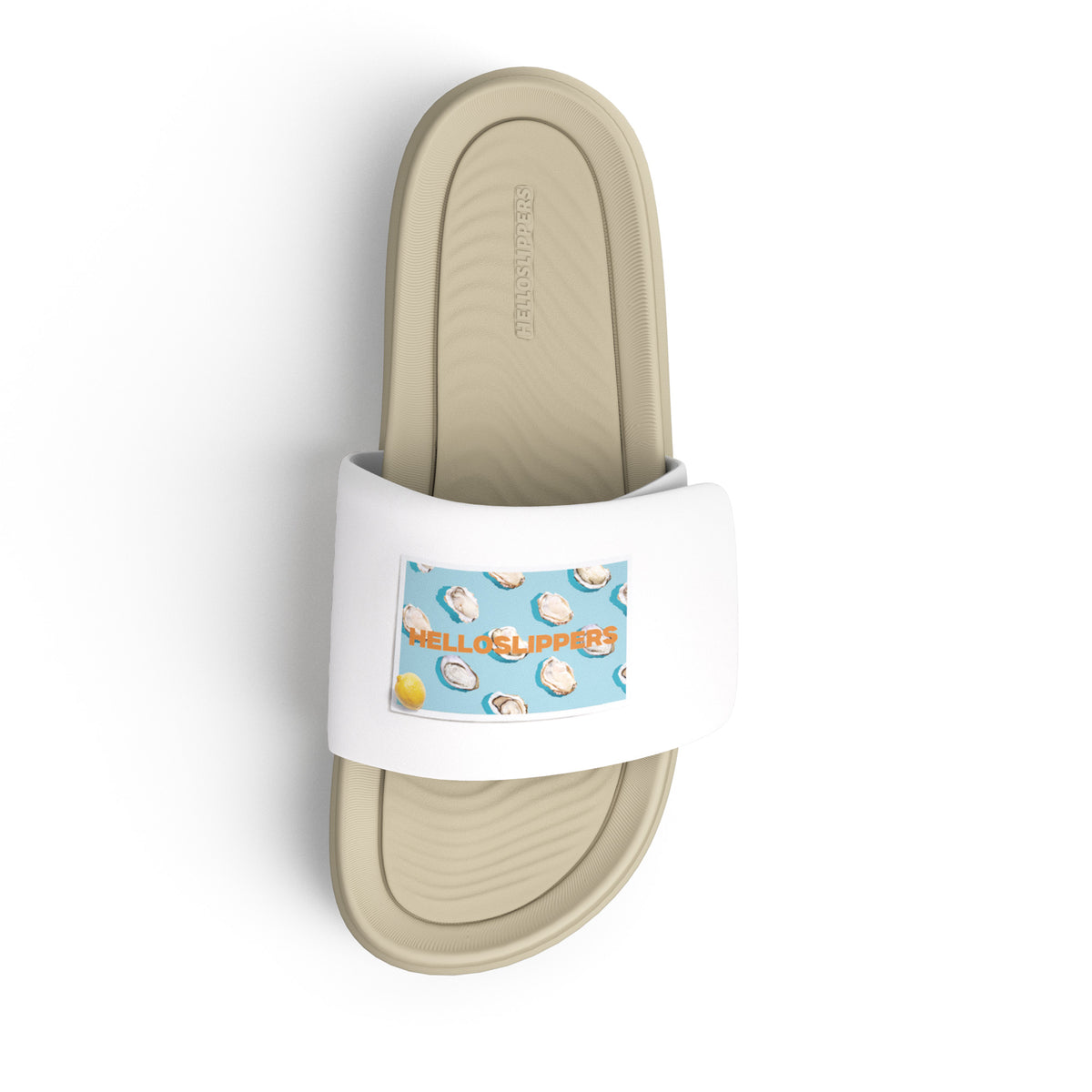 Oysters ArtFlex Slide | HelloSlippers™ – Hello Slippers